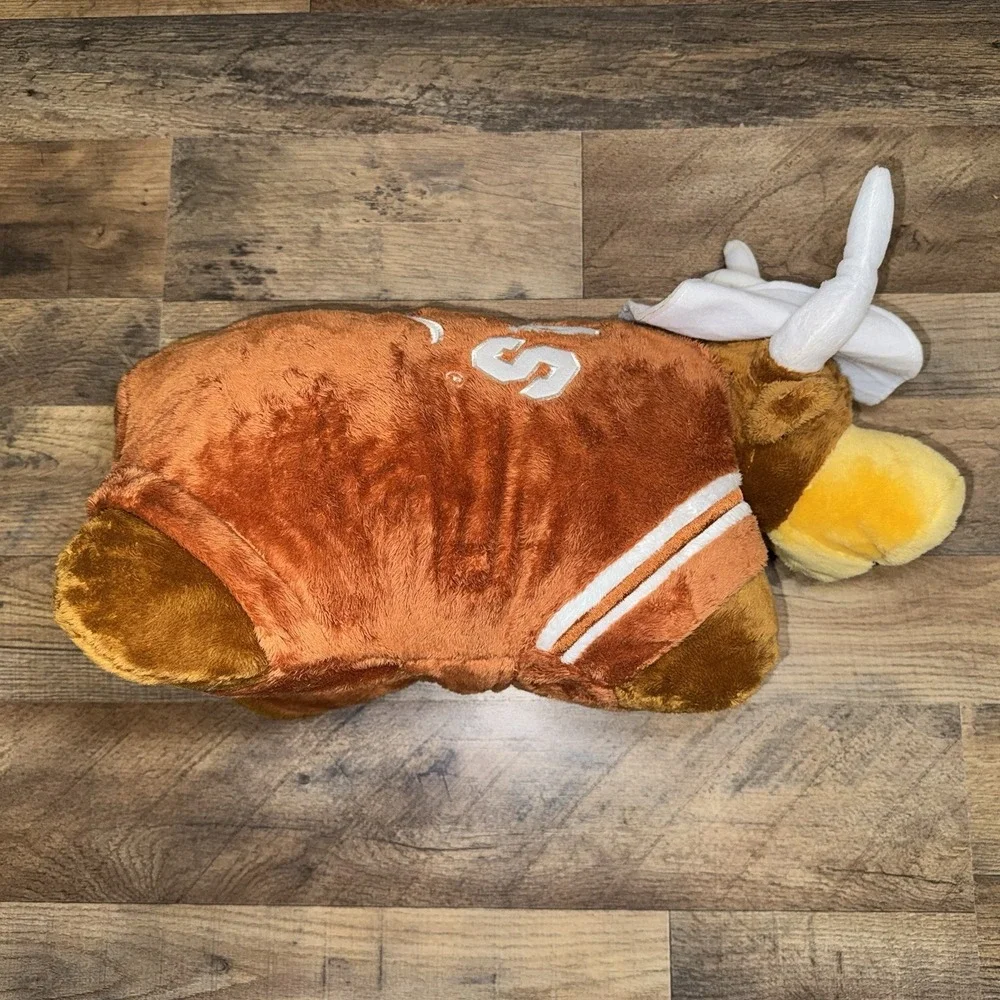 Texas Longhorns Bevo Plush Pillow Pet 18